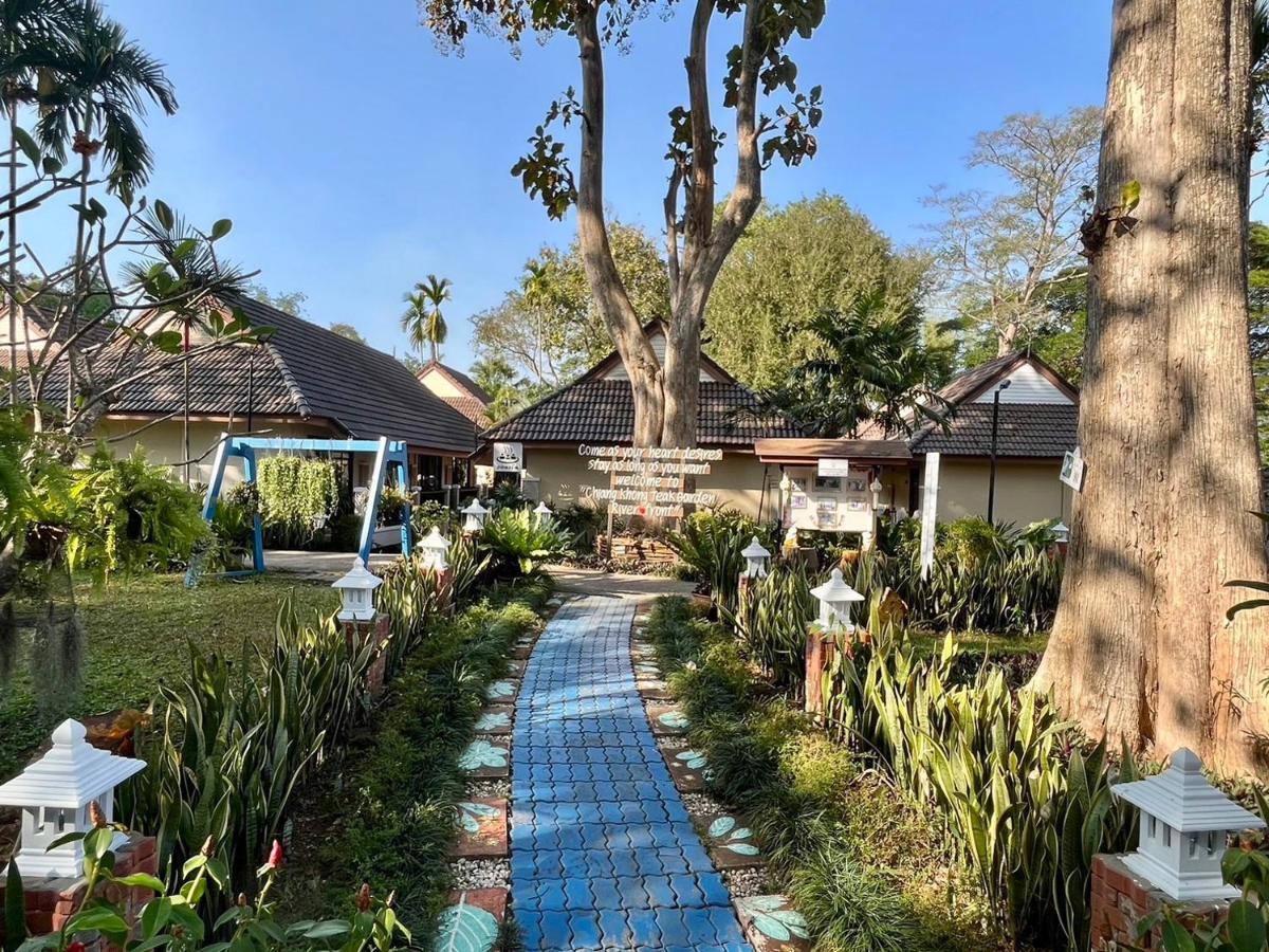 Chiangkhong Teak Garden Riverfront Onsen Hotel- Sha Extra Plus Chiang Khong Exterior photo